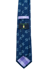 Honu Big Blue Modern Necktie