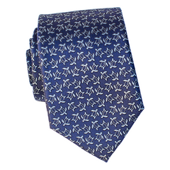 Honu Blue v3 Modern Silk Necktie’s