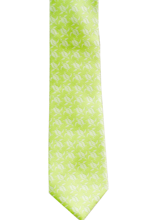 Honu Green Modern Necktie