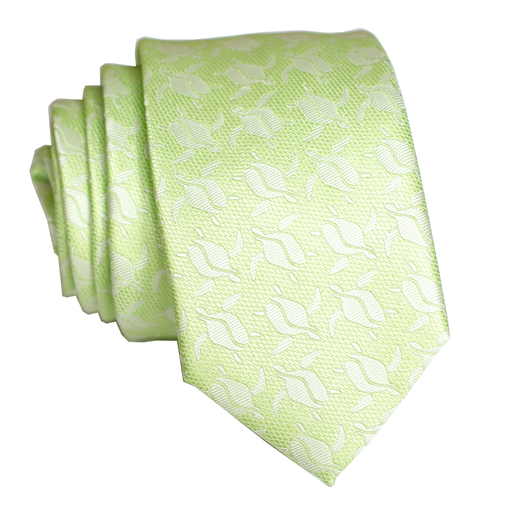 Honu Green Slim Necktie