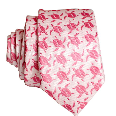 Honu Blue v3 Slim Silk Necktie