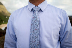 Akia Light Blue Modern Necktie