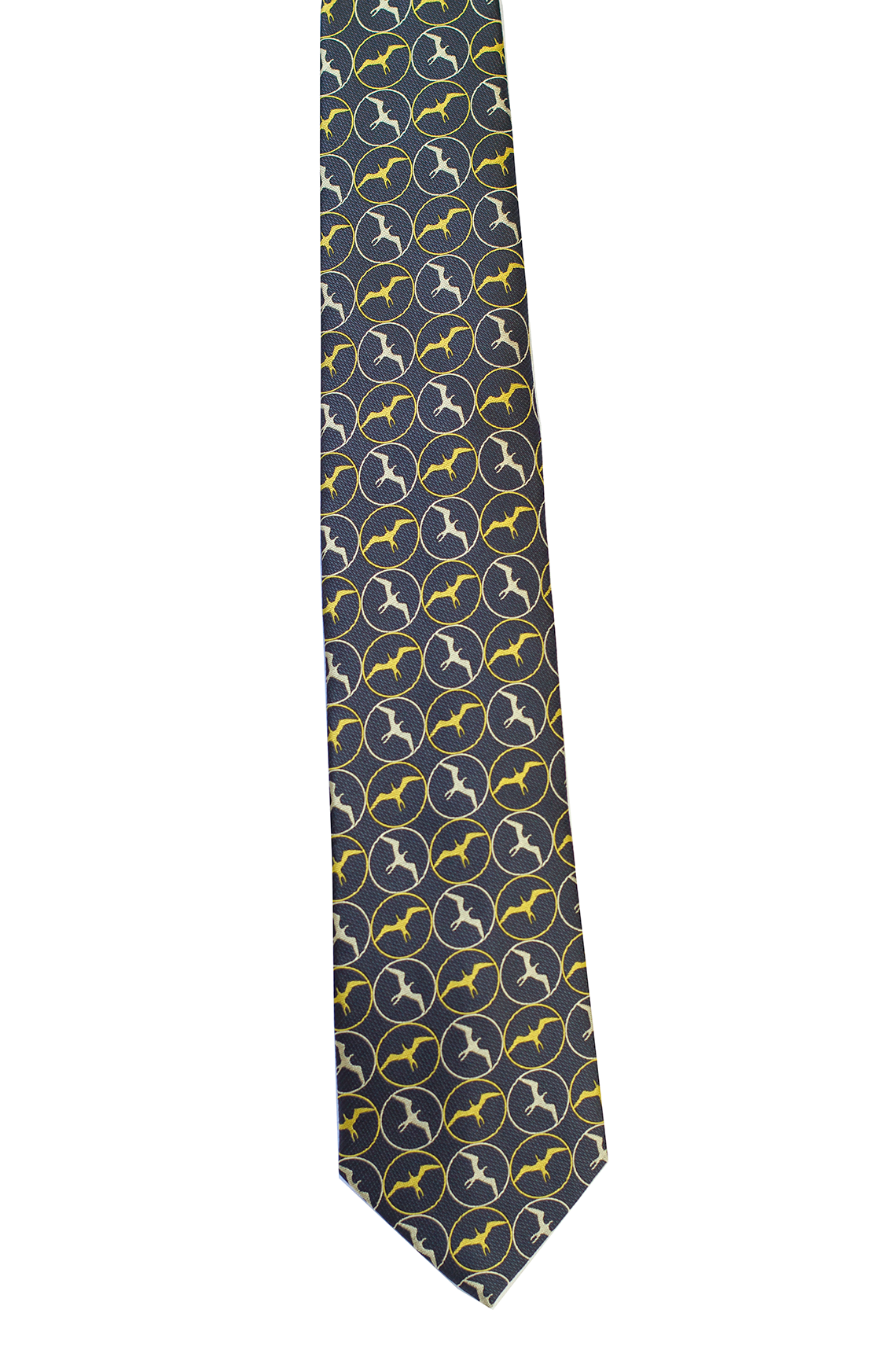Iwa Black/Gold Modern Necktie