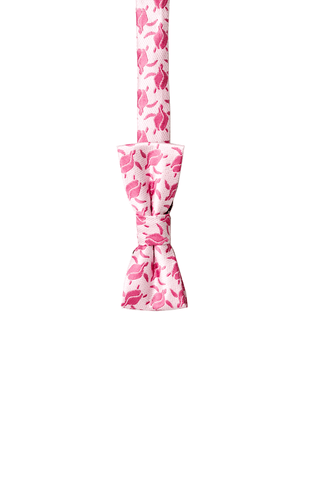 Honu Pink Silk Self-tie Bowtie