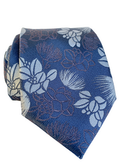 Ohia Blue/Grey Modern Necktie