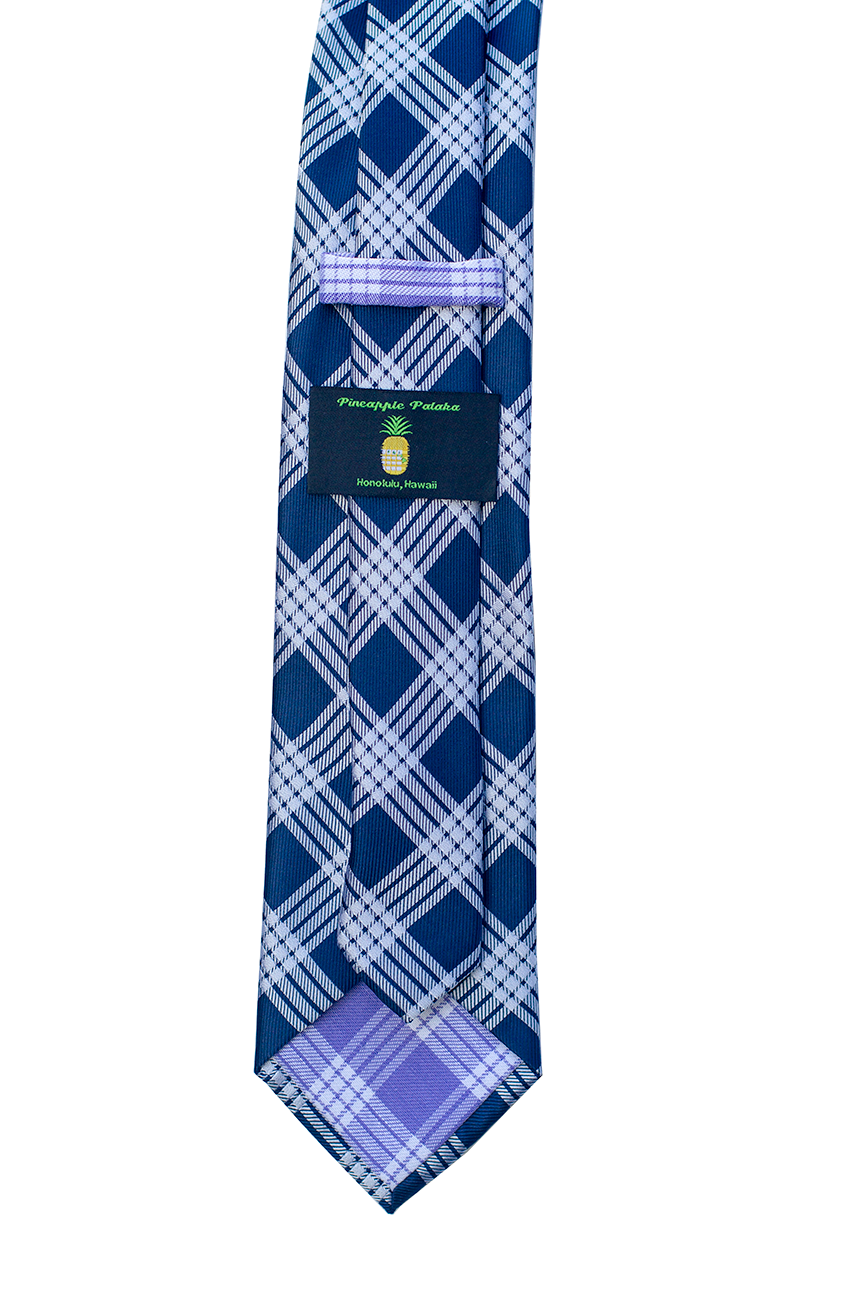 Palaka Navy Modern Necktie