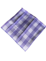 Lavender Palaka Pocket Square