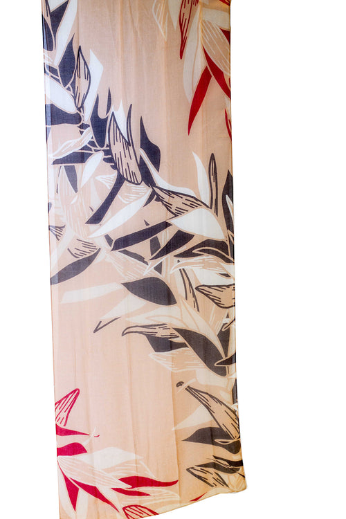 Ti Leaf Brown Women's Scarf
