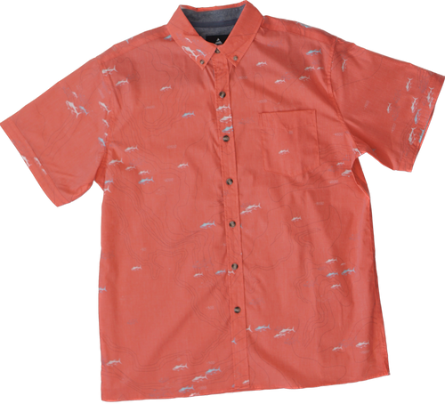 Ahi Red Aloha Shirt